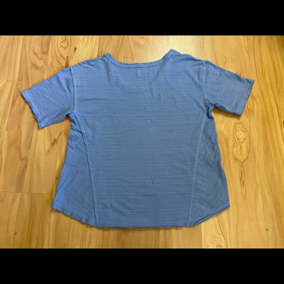 Women’s Eddie Bauer Blue Travex Raglan Short Sleeve Shirt M - Picture 8 of 10